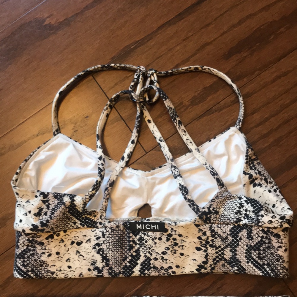 Michi Tigress White Python Snakeskin Matching Set - image 5